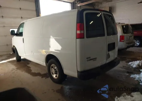 2011 Chevrolet Express 2500 Work Van из США, поврежденный, VIN 1GCWGFCA4B1125139